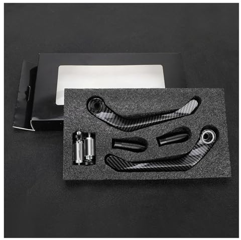 Paramani Moto PER DUCATI 400 620 695 696 750 796 797 821 900 937 PER MONSTER Protezione Manopole Manubrio Moto Protezione Leve Freno Frizione Motocicletta Hand Guard(Black)