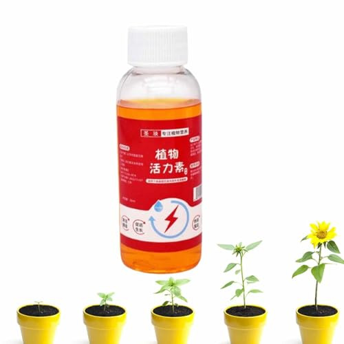 Rooting Plancer Enhancer - Supplemento di crescita di 50 ml per le piante ornamentali | Il booster di crescita a base vegetale per verdure, alberi da frutto e bacche, migliora la salute delle radici p