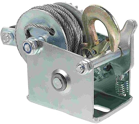 Cabrestante manual de carga, cabrestante manual de 500 lb, minimanivela de engranaje de remolque marino de 500 lb, pequeño for automóviles, mejoras for el hogar, manejo de carga para todoterreno
