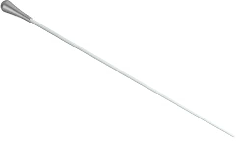 Ledande stafettpinnen |Lättmetallbatong för orkester/kör/marschband |Balanserad dirigentstav för scenframträdanden och övningar (Silver)