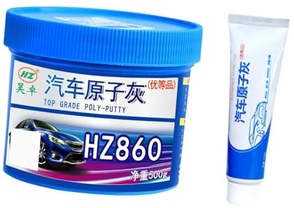 YIXANNX Mastic de carrosserie Lisse pour réparer Les Rayures, Mastic de réparation à séchage pour carrosserie Automobile, kit réparation Bosses Automobiles, pour l'entretien des