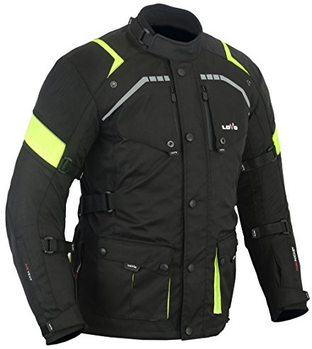 LOVO - Chaqueta Moto Hombre 4 Estaciones 3/4 - Ropa Moto Hombre para Verano e Invierno - Cazadora Moto Hombre de Alta Calidad y Longitud 3/4 - Ligera y Transpirable - Todas las Estaciones