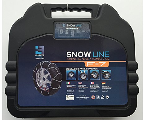 Snow Line SL7-130 - SCHNEEKETTEN FÜR Fahrzeuge 7 MM GR. 130 MAßE 245/45 R18 - ÖNORM V5117