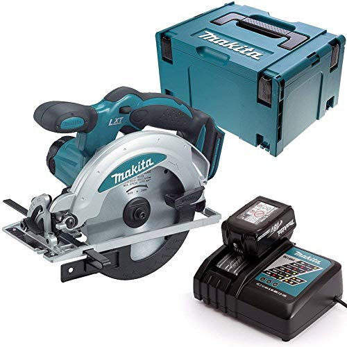 Makita DSS610Z 18V Circular Saw 165mm with 1 x 5Ah Battery, Charger & Type 3 Case