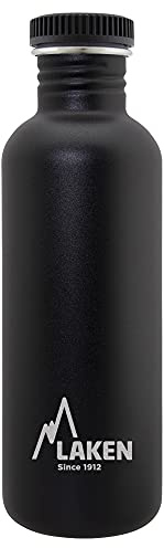 LAKEN Bot. ac. inox Basic 1L - Negro