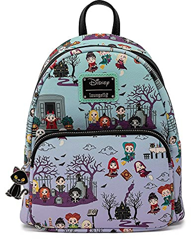 Loungefly Disney Hocus Pocus Scene Womens Double Strap Shoulder Bag Purse