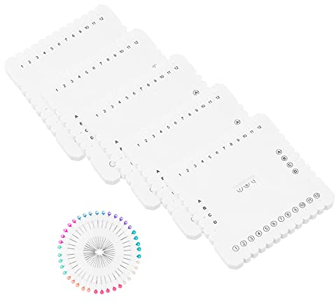 Healifty Kumihimo Flechtscheibe Eckig 10Cm Mit Positionierungsnadeln – Schaumstoff Platte Für Diy Armband Flechten Und Handarbeiten Mit Meeresmuscheln Zubehör