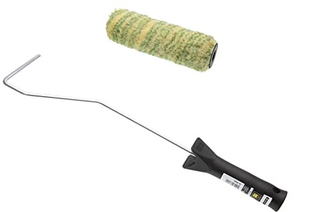 Profi Malerwalze GREENLINE ELITE 15 cm mit Rollenhalter, größerer Kerndurchmesser für höhere Farbaufnahme