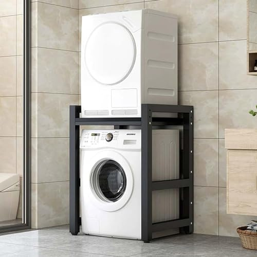 NWRYSM Tumble Dryer Stand Height Adjustable Washer Dryer Stand Stacking Kit