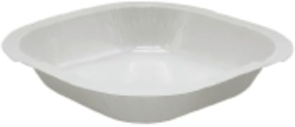 Bella Vita Assiette creuse C/PAP couleur blanc fond carré 18 cm 100 pièces