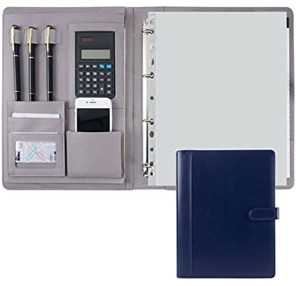 Schreibmappe A4 Klemmbrettmappe Portfolio Binder Organizer Aktentasche Personalisierte Dokument Ordner A4 Größe Zwischenablage Für Business School Büro