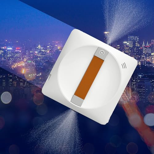 Tesrin Electric Window Cleaning Robot kit with Three-Way Water Spraying 3000PA Vacuum Suction Perfect for High-Rise Outdoor Windows Cleaner