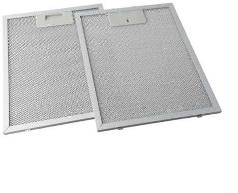 Aluminium-Fettfilter für Dunstabzugshaube, 300 x 240 x 9 mm, 2 Stück