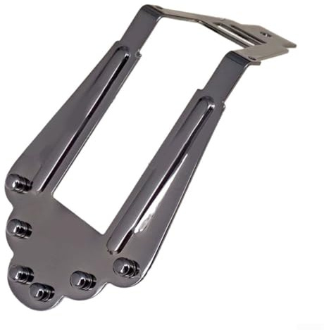 Saitenhalter für Akustikgitarre mit Metall (schwarz) für Jazzgitarren