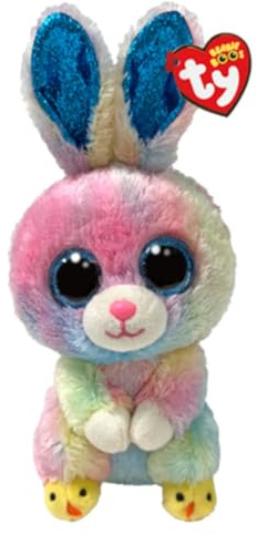 Ty Beanie Boo TWITCHES The Colorful Easter Bunny - 6