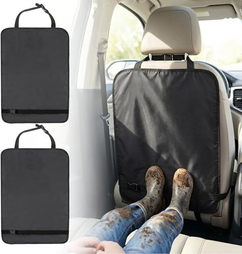 HIKPACKER 2 Pieces 60 x 45 cm Oxford Cloth Car Seat Back Protectors