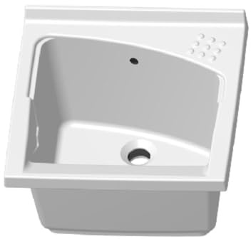 1 PZ LAVATOIO IN CERAMICA REVINE DA INCASSO PER MOBILE cm 61 x 61 NextradeItalia Mod.FERX.DIAEWA-VDRL-DEDE