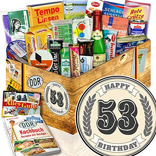 Geschenke zum 53. Geburtstag für Mann - Geschenke Idee 53ter - Ossi-Set