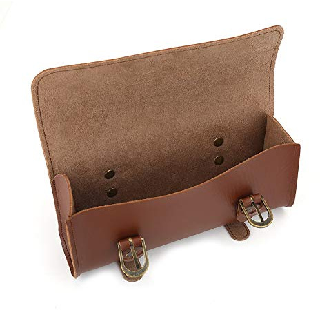 Fahrradtasche, Retro-Stil, Vorderrohr Tasche, Kunstleder, wasserdicht, mit robustem Design, f¨¹r Reisende, Sportler und Alltagsgebrauch