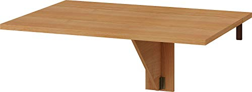 BIM Furniture Ausziehtisch Wandtisch HOMI Mini 8 100x70x75 cm Klapptisch Küchentisch Esstisch Tisch (Erle)