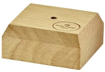 Sonic Energy Stimmgabel Halter, 1er (TF-HOLDER-1) | Ständer für eine Sonic Energy Stimmgabel der TF-Serie, 6,98 x 6,98 x 2,9 cm, 100 g, Buchenholz