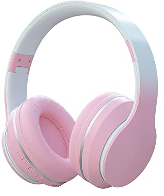 Usoun Casque Bluetooth sans Fil,Casque Enfant Bluetooth,Casque Audio sans Fil pour Enfants avec Micro,Hi-FI Stereo,Micro SD/TF,Casque Filles Audio pour Garçons Filles Enfants Smartphone,Tablet,PC