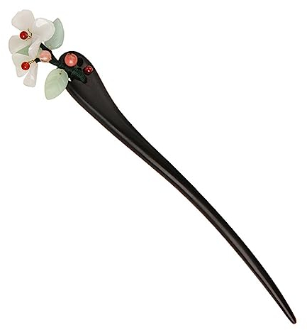 ABOOFAN 2piezas Horquilla Retro De Flores Chinas Adorno De Pelo Diseño Floral Accesorio De Vintage Bodas y