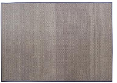 ALFOMBRA BAMBU 120X180X0,5 GEOMETRICO AZUL