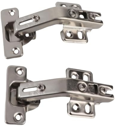 Bisagras de cierre suave bisagra oculta ajustable 3D con amortiguación integrada for armario 135°