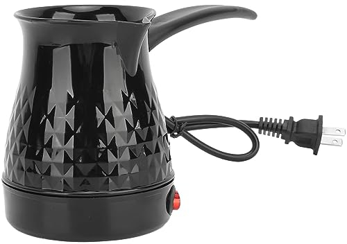 500ml Stainless Electric Turkish Coffee Maker - Anti Scald Kettle with Long Handle, No Dry Burning - Tea Maker Coffee Machine for Turkey