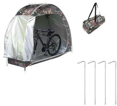 Bike Tent for Outdoor Storage,Outdoor Bike Storage and Mobility Scooter Shelter,bike cover waterproof,bike tent,bike sheds storage outdoor,bike shelter,Waterproof Bike Rain Shelter (Black)