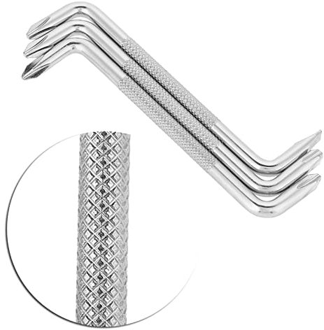 Offset-Schraubendreher-Set Vom Z-Typ, Rechtwinkliger Z-Typ-Doppelkopf-Magnet-Plus-Minus-Stahl-Reparaturwerkzeug PH3 / PH2, PH2 / PH1, PH2/SL6