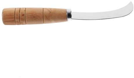 SOIMISS Couteau à Fruits Inox Bois Couteau Tranchant Pour Ananas Banane Outil Cuisine Et Facile Entretien Éplucheur Polyvalent Pour Maison Et Restaurant