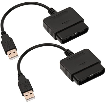 CUENSTOP 2 cables convertidores de controlador a USB para PS2