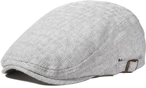 Gisdanchz Leinenimitat Schiebermütze | Unisex Sommer Verstellbar Faltcap Sommermütze