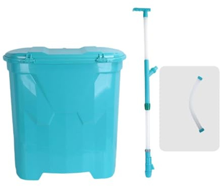 Baoblaze Épandeur d'engrais granulaire à Dos, Outil de fertilisation du maïs, Style A