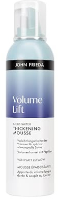 John Frieda Volume Lift Kickstarter Thickening Mousse – Inhalt: 200ml - Haartyp: plattes oder feines Haar