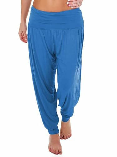 R&N FASHIONS Damer plusstorlek harembyxor dam full längd stretch vardagsbyxor