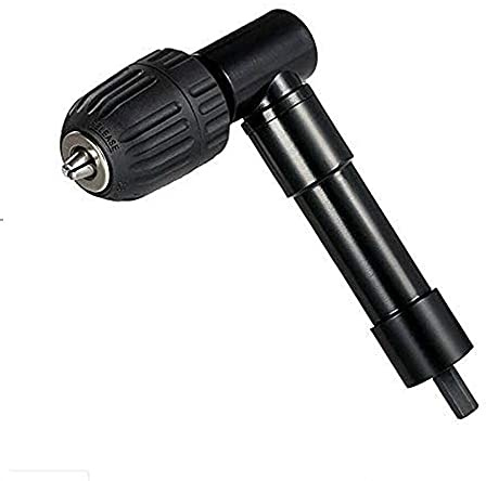 Extensión de curva de ángulo recto de 0.8-10 mm, adaptador de convertidor de portabrocas de taladro sin llave de 90 grados para espacio de trabajo estrecho