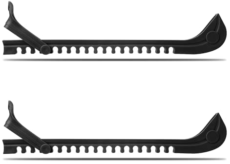 PEUTIER Schlittschuhschoner, Hockeyschuhe Schlittschuh Kufenschutz Schlittschuhschutz und Verstellbare Schnallen Eiskunstlaufschoner Eishockeyausrüstung Zubehör für Eislaufhockey Eiskunstlaufschuhe