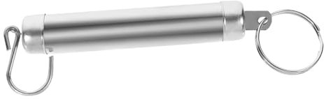 FUNOMOCYA Mechanische Federwaage Mit Haken Tragbare Kompakte Und Vielseitige Waage Für Küche Reise Und Angeln Präzision Handliche Hängewaage Für Gepäck Und Fischgewichte