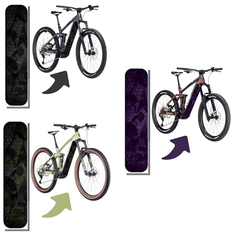 DK´s BikeDesigns Pellicola di design per e-bike Akkucover per Cube Stereo | Reaction Hybrid modelli, protezione telaio eBike, adesivi per bicicletta (Tactical Shadow)