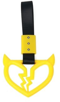 1 pieza de cuerda de remolque con forma de corazón, anillo decorativo for remolque de coche, correa de mano for asa de tren y autobús, correa de abalorios de deriva, gancho de remolque delantero, esti