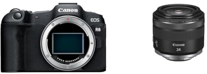 Canon EOS R8 Body + Objektiv RF 24mm F1.8 Macro is STM