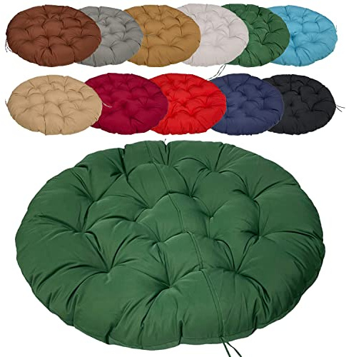 Garden Bench Cushion 110cm/43.3in Durable Seat Pad Machine Washable Cozy Outdoor Cushion for Beer BenchDark Green