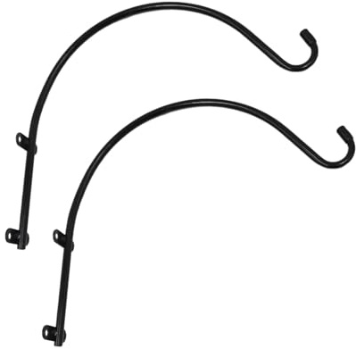 FashionCha Lot de 2 Supports de Suspension Robustes pour Mangeoires à Oiseaux, Lampes Solaires et Jardinières
