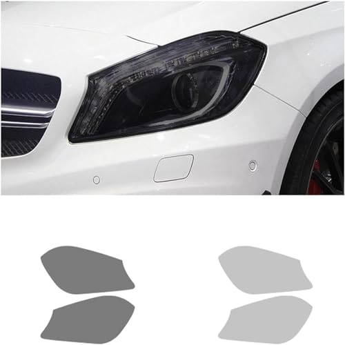 Pellicola Protettiva per fari Auto per A-Class W176 2013-2018,Pellicola Protettiva AntiGraffio per fari in TPU,Transparent