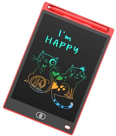 PLCPDM Tablette D'écriture LCD 8.5 Pouces Planche À Dessin pour Carnet De Croquis Jouet D'écriture Tableau Jouet