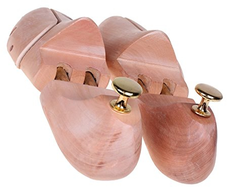 TUKA-i-AKUT Tendiscarpe in Legno, Allunga Scarpe con Funzione Deodorante, Formascarpe per Calzature Unisex, Forma di Scarpe e Sneaker, per la taglia 45 - taglia 46, TKB6000-45