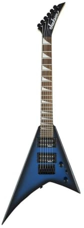 Jackson JS Series RR Minion JS1X Electric Guitar, Amaranth Fingerboard, Metallic Blue Burst